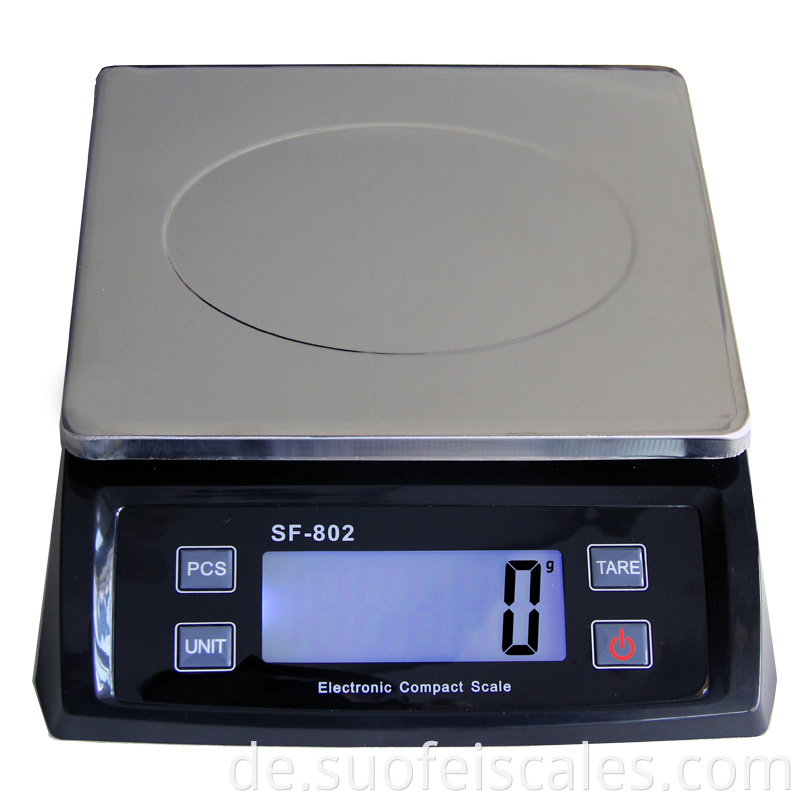 SF-802 30 kg 1 g digitale Paketskala Postwaage-Waage Skala